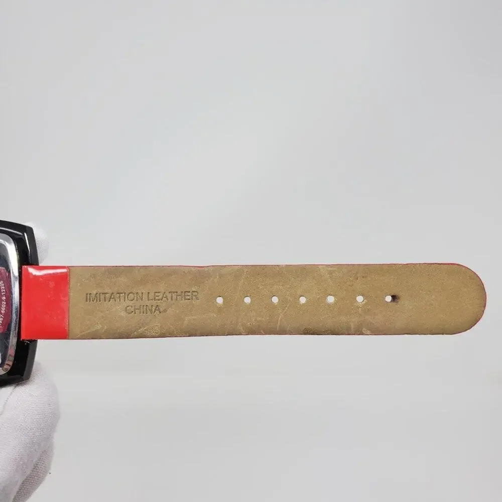 Disney Parks Disneyland DLR Disney Ladies Red Fashion Watch